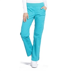 Mid Rise Straight Leg Pull-on Cargo Pant